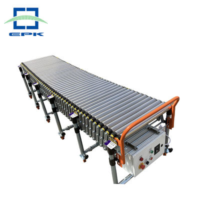 品質  Motorized Heat Resistant Automatic Powered Stainless Steel Driven Flexible Roller Conveyors 工場