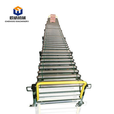 品質  Heat Resistant Stainless Steel Taper Roller Conveyor With 90 Degree Curve Power Roller Conveyor 工場