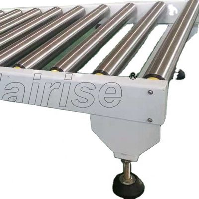 品質  Hairise Heat Resistant Telescopic Plastic Skid Wheel Roller Conveyor 工場