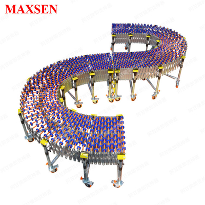 Maxsenの重力の適用範囲が広い拡張できるプラスチック スケートの車輪のローラー コンベヤーの望遠鏡のコンベヤー
